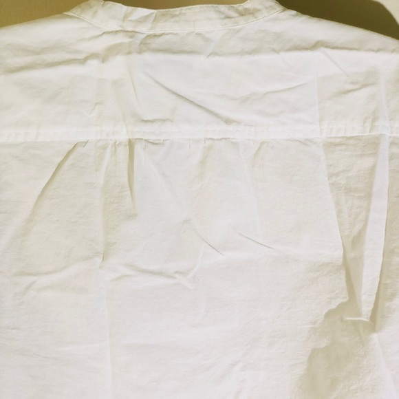 J crew white label feminine white buttondown shirt - Picture 5 of 8